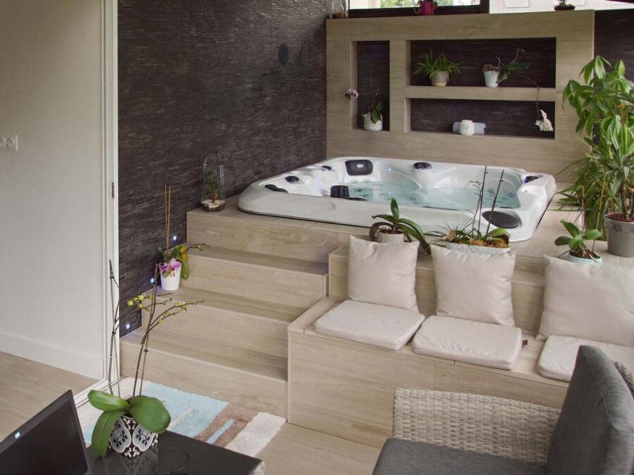 Minipiscine con idromassaggio - Delta Piscine