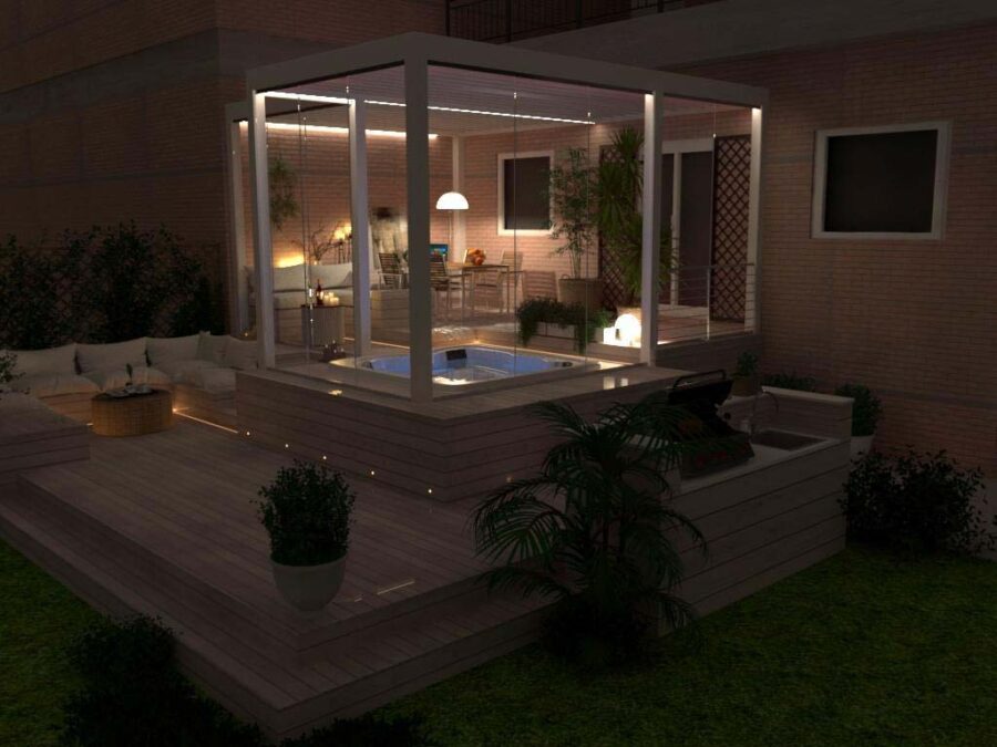 Minipiscine con idromassaggio - Delta Piscine